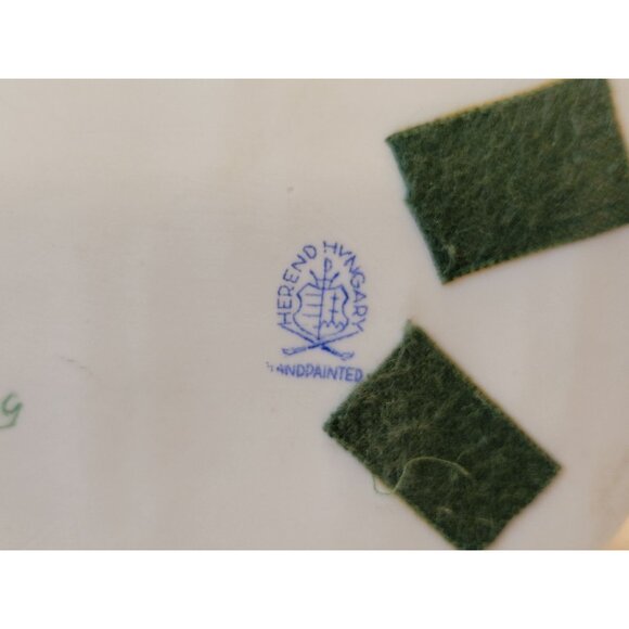 Herend Hungary Handpainted Porcelain Dancing Couple Folk Figurine - Picture 3 of 12